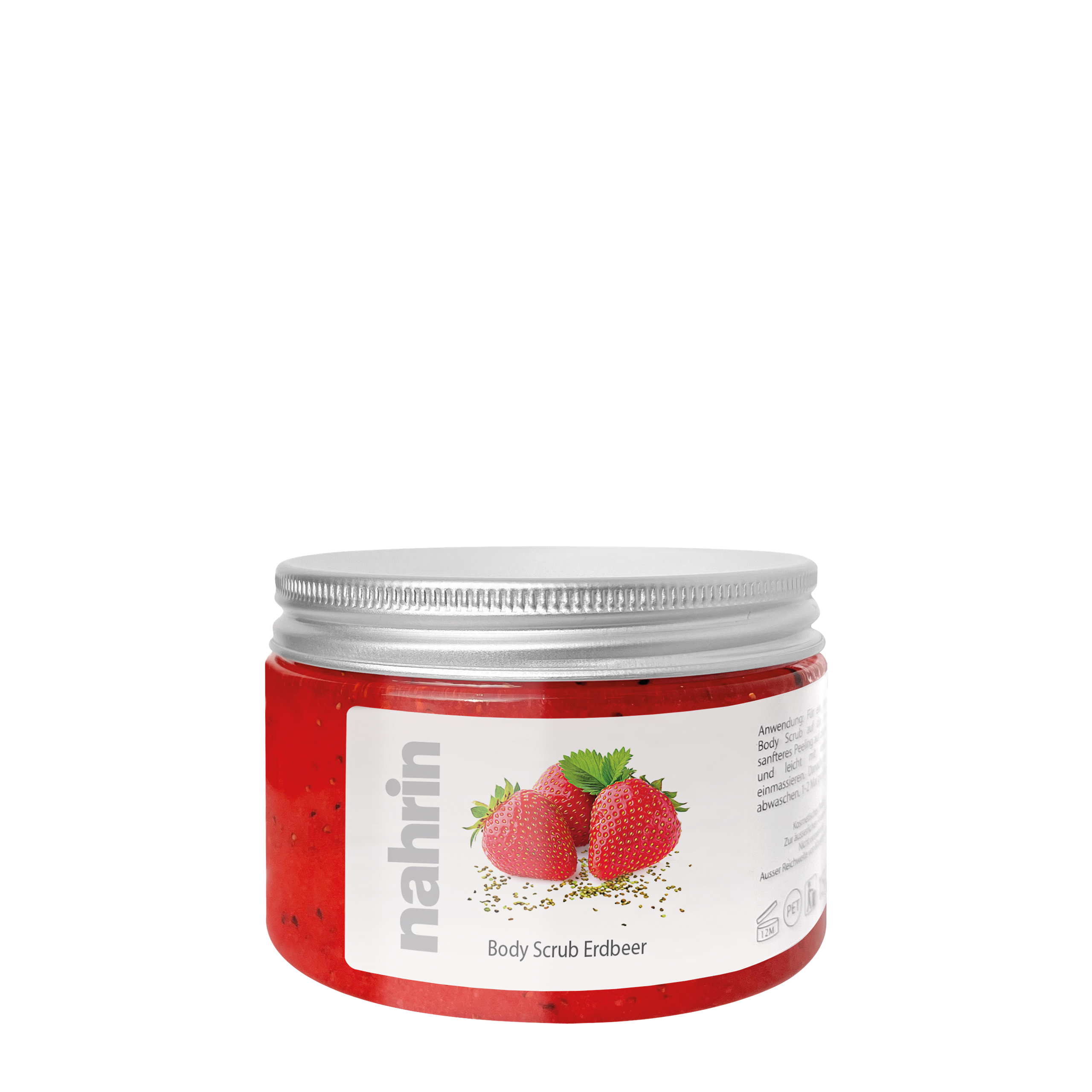 Body scrub strawberry